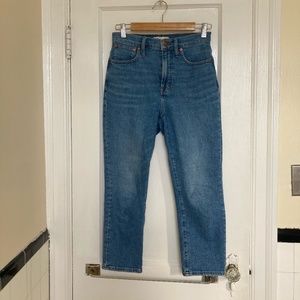 Madewell Perfect Vintage Crop Jeans 26P